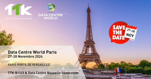 TTK vous donne RDV au salon Data Centre World Paris 2024